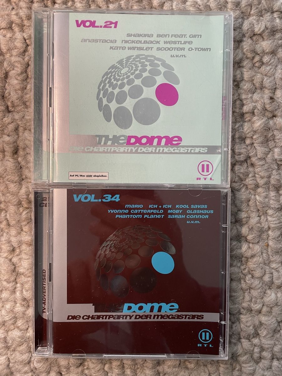 CD: 2x The Dome Vol. 21+34 – Usato da Reinach AG venduto da trigger7811