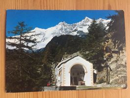 Saas-Fee-Maria zur hohen Stiege -AK 1968
