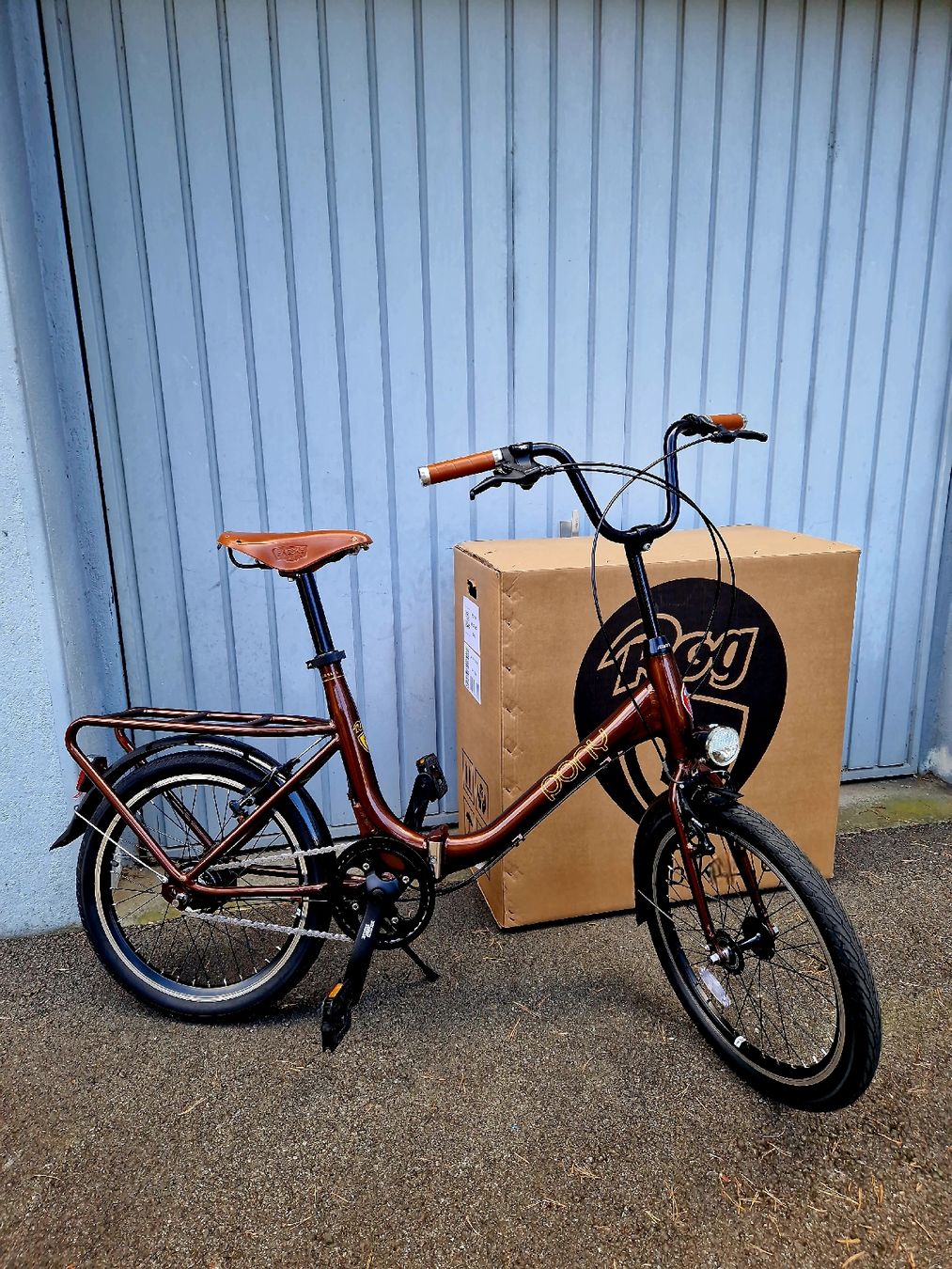 Velos: Rog Pony Faltrad braun  – Neu (gemäss Beschreibung) aus Zürich von niko92