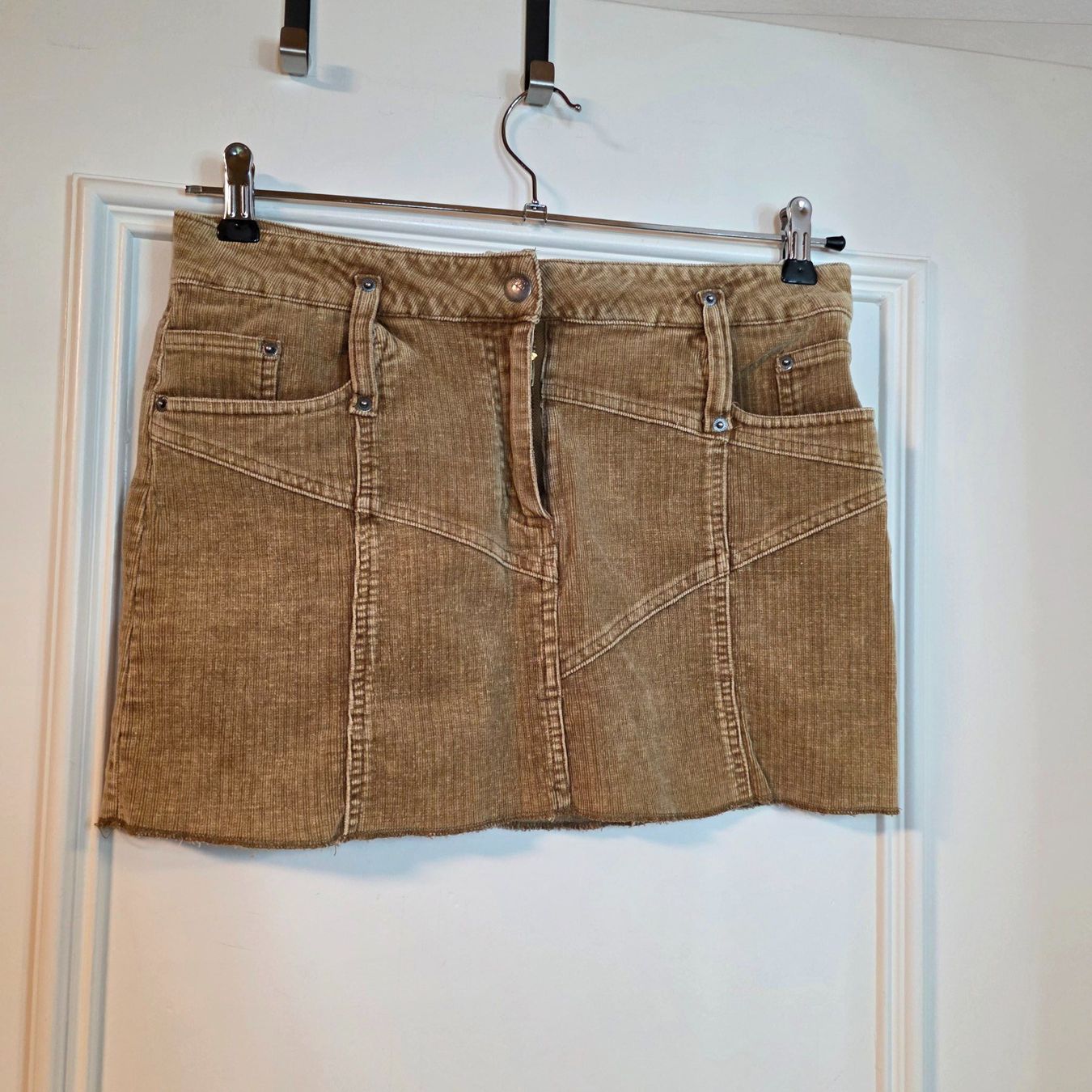 Vero Moda Gonne: Vero Moda Minirock Camel Braun Baumwolle – Usato da Wald ZH venduto da CapLux 8