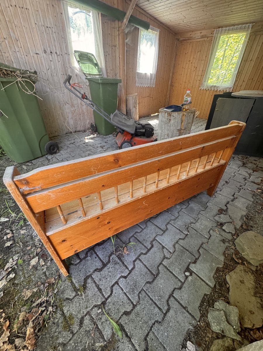 Panchine: Sitzbank mit Stauraum, Shabby Chic – Usato da Schwarzsee venduto da Yellowyellow 1