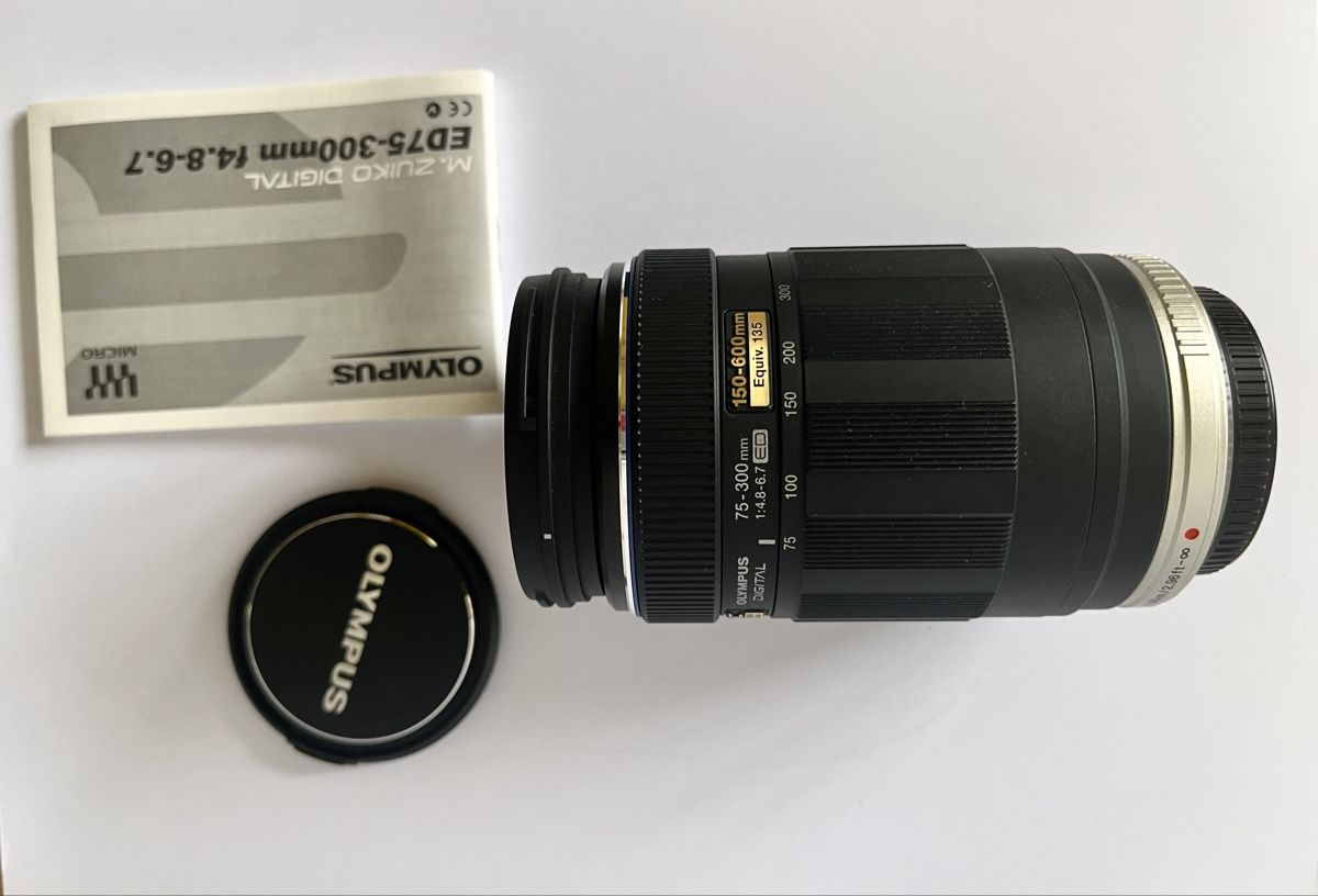 Olympus Obiettivi: Olympus Objektiv, 75-300mm – Usato da Uster venduto da arcobalena02 4
