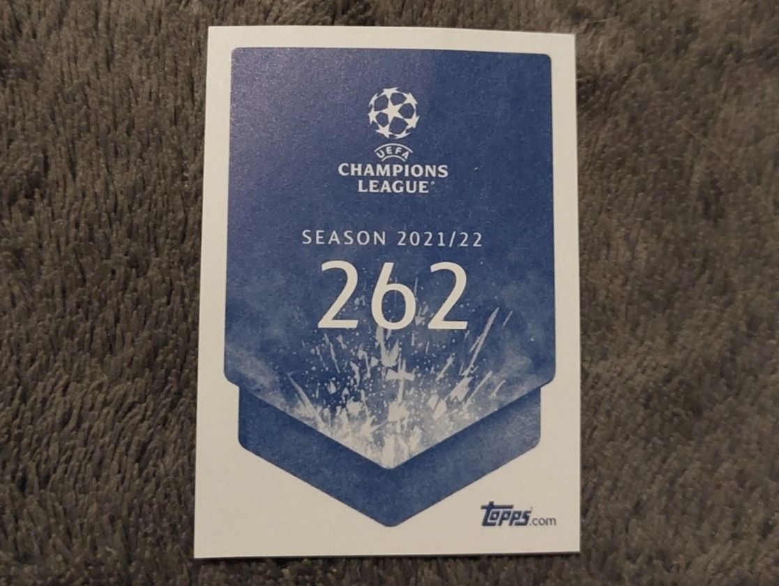 Sammelbilder & Trading cards: UEFA Champions League Bild 262 – Neu (gemäss Beschreibung) aus Schönengrund von ThuleA 1