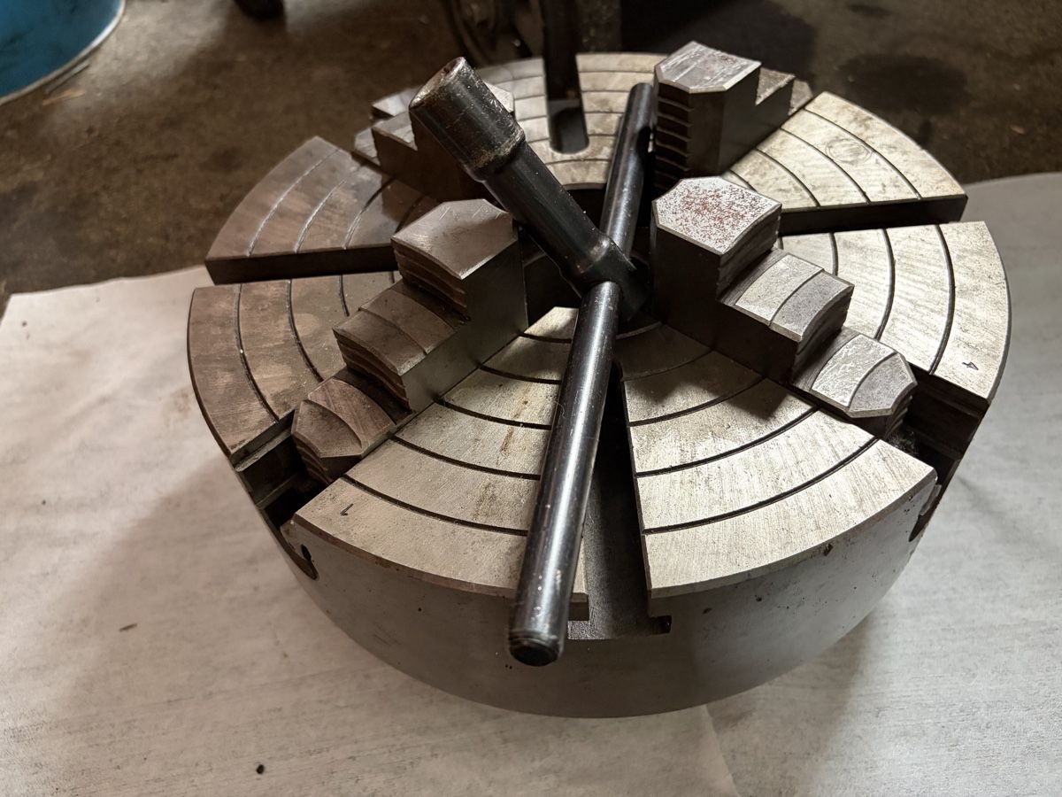 Metall- & Schlosserei Sonstiges: Futter, Drehbank, 4-Backenfutter – Gebraucht aus Ebnat-Kappel von Mech57