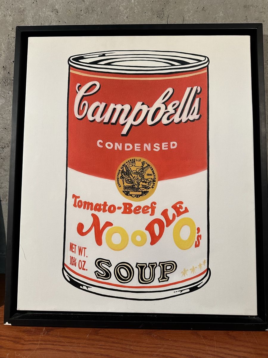 Leinwände & Keilrahmen: Tableau Pop Art Campbell's Soup - Imprimé – Gebraucht aus Lausanne von artnouveau04 1