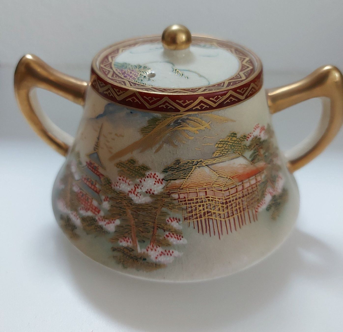 Set di piatti: Satsuma Service komplett Teeservice          /  PO  019  HS – Usato da Grenchen venduto da swiss.antiques 2