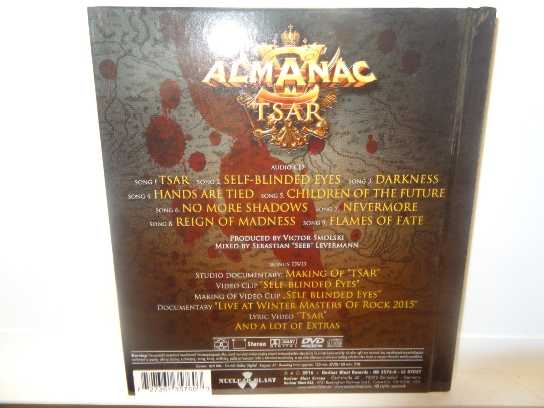 CD: Tsar - Almanac – Usato da luzern venduto da musicandart 1