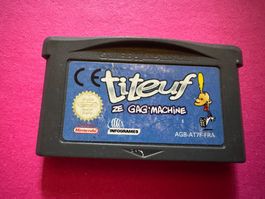 TITEUF GAG MACHINE SPIEL FÜR NINTENDO GAME BOY ADVANCE