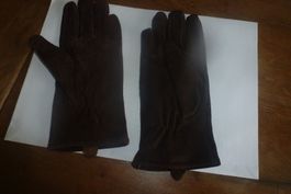 Handschuhe ** Wie Neu ** L Größe Dunkel