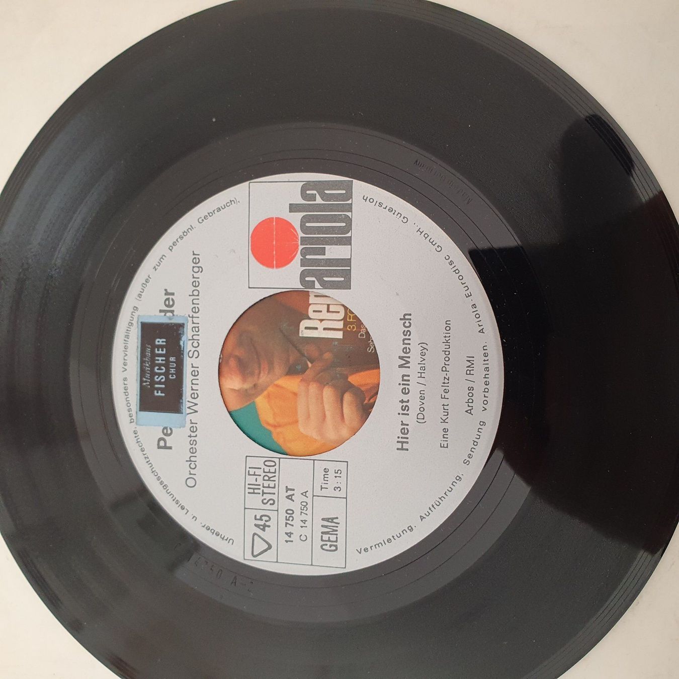 Schallplatten: Peter Alexander Single – Gebraucht aus Chur von BettinaOlczyk 1