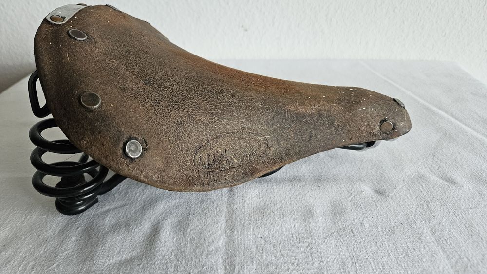 Brooks Pezzi di ricambio: Antikes Brooks Ledersattel – Usato da Ettingen venduto da samiba 1