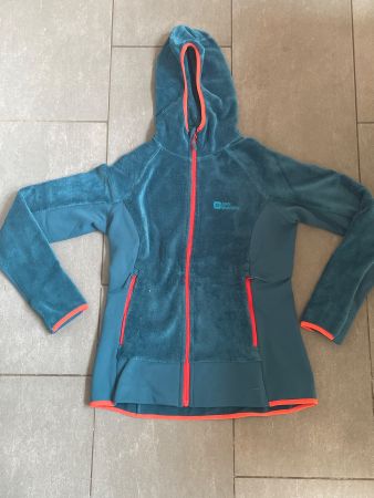 Kuschlige Fleecejacke von Jack Wolfskin, Grösse M
