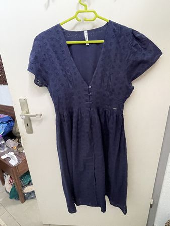 Pepe jeans kleid , mit broderei