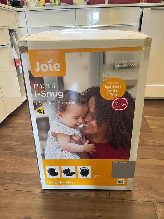 Kindersitz Joie i Snug und i Venture mit Basisstation i Base (Gebraucht