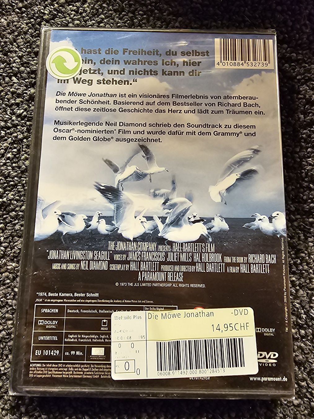 Tutti i DVDs: DVD - Die Möwe Jonathan  – Nuovo e nell'imballaggio originale da Ruswil venduto da jan_bxl5 1