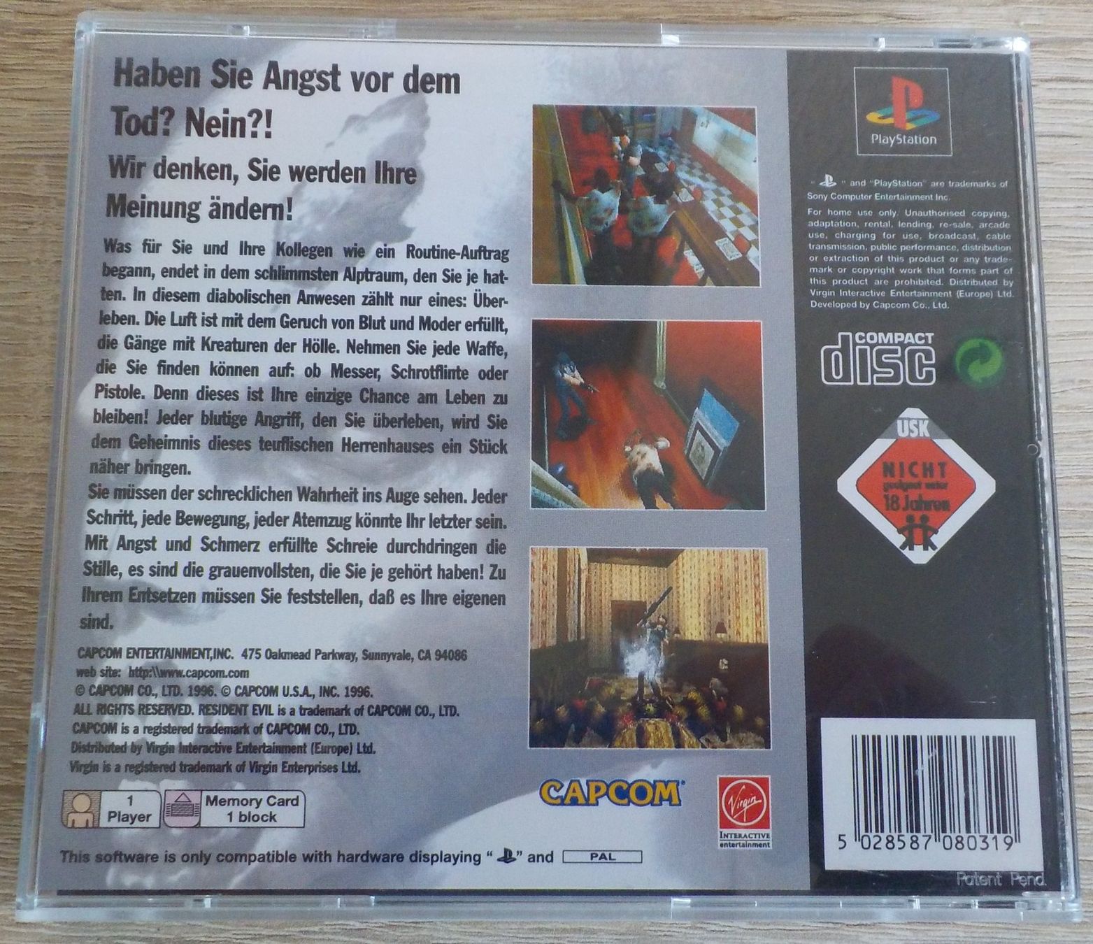 Sony Spiele: RESIDENT EVIL – Gebraucht aus Reinach AG von Masi 1