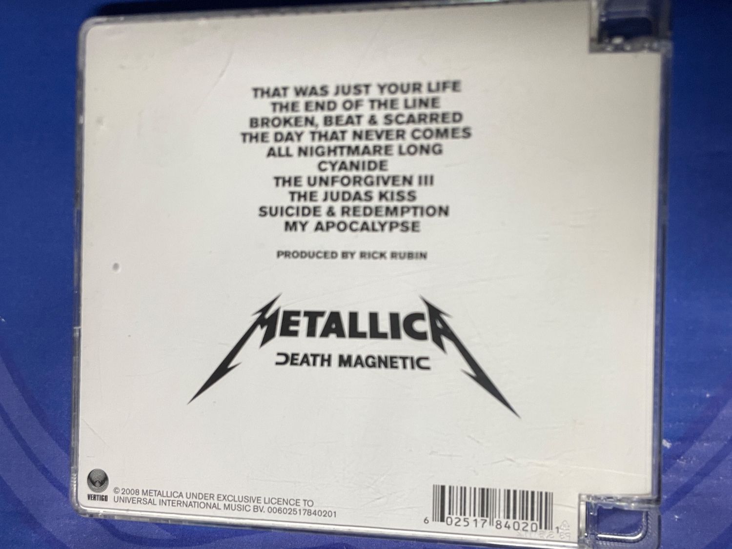 CD: Metallica-Death Magnetic – Usato da Muri b. Bern venduto da AdidasCollector 1