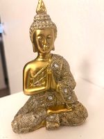 Goldener Buddha, Meditationsfigur, Glücksbringer, Neu!