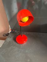 Lampe vintage rouge VENETA LUMI ITALY année 1970-1980