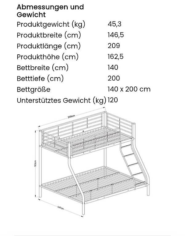 Betten: Hochbett  – Gebraucht aus Thalwil von Martina7 3