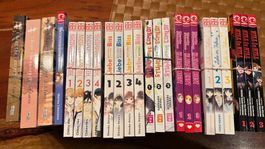 Manga Bücher verschiedene Bände