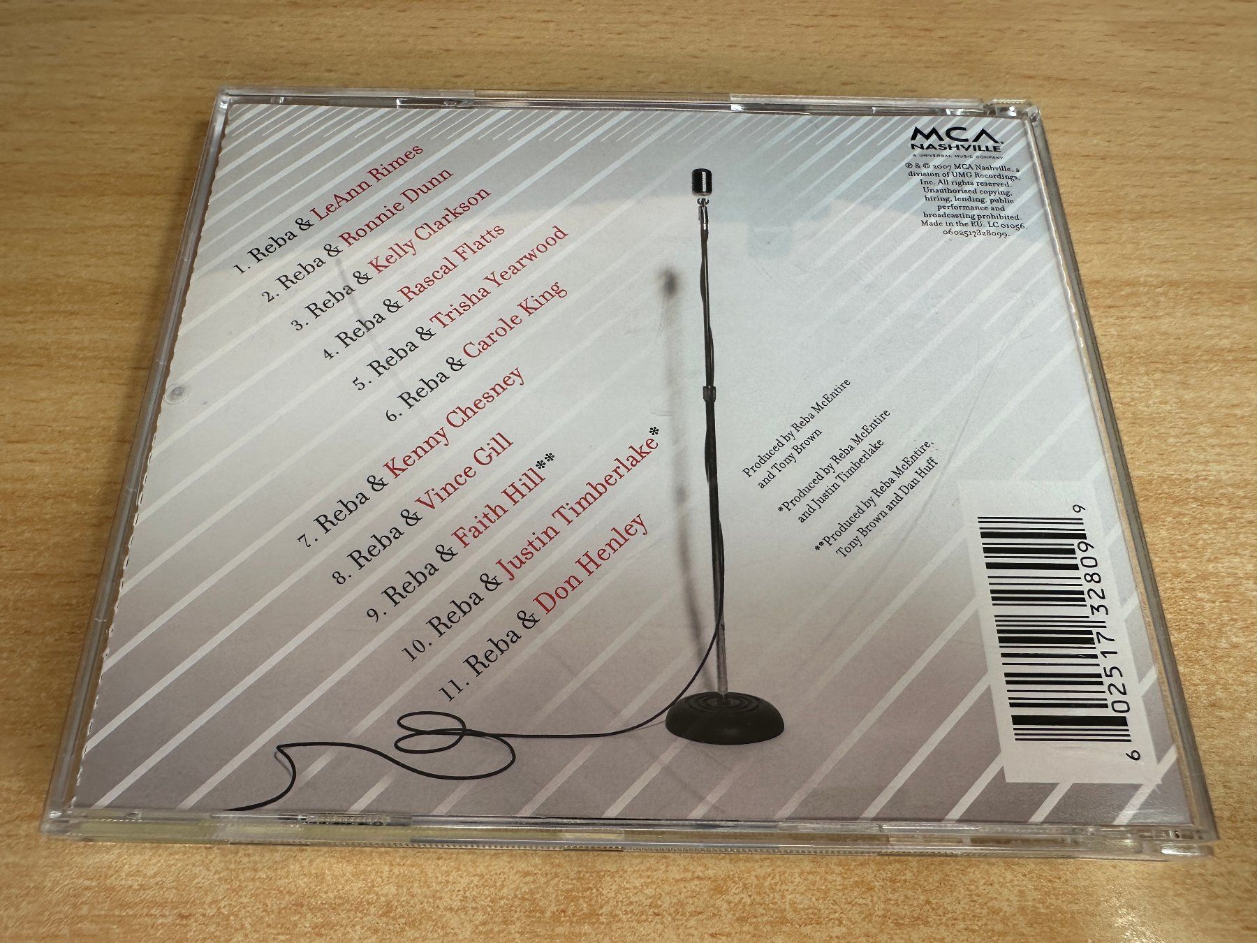 CD: X0 Reba – Duets – Usato da Rikon im Tösstal venduto da Alpenmutz 1