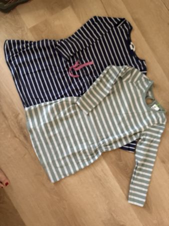2 Kleider Langarm Gr 128 