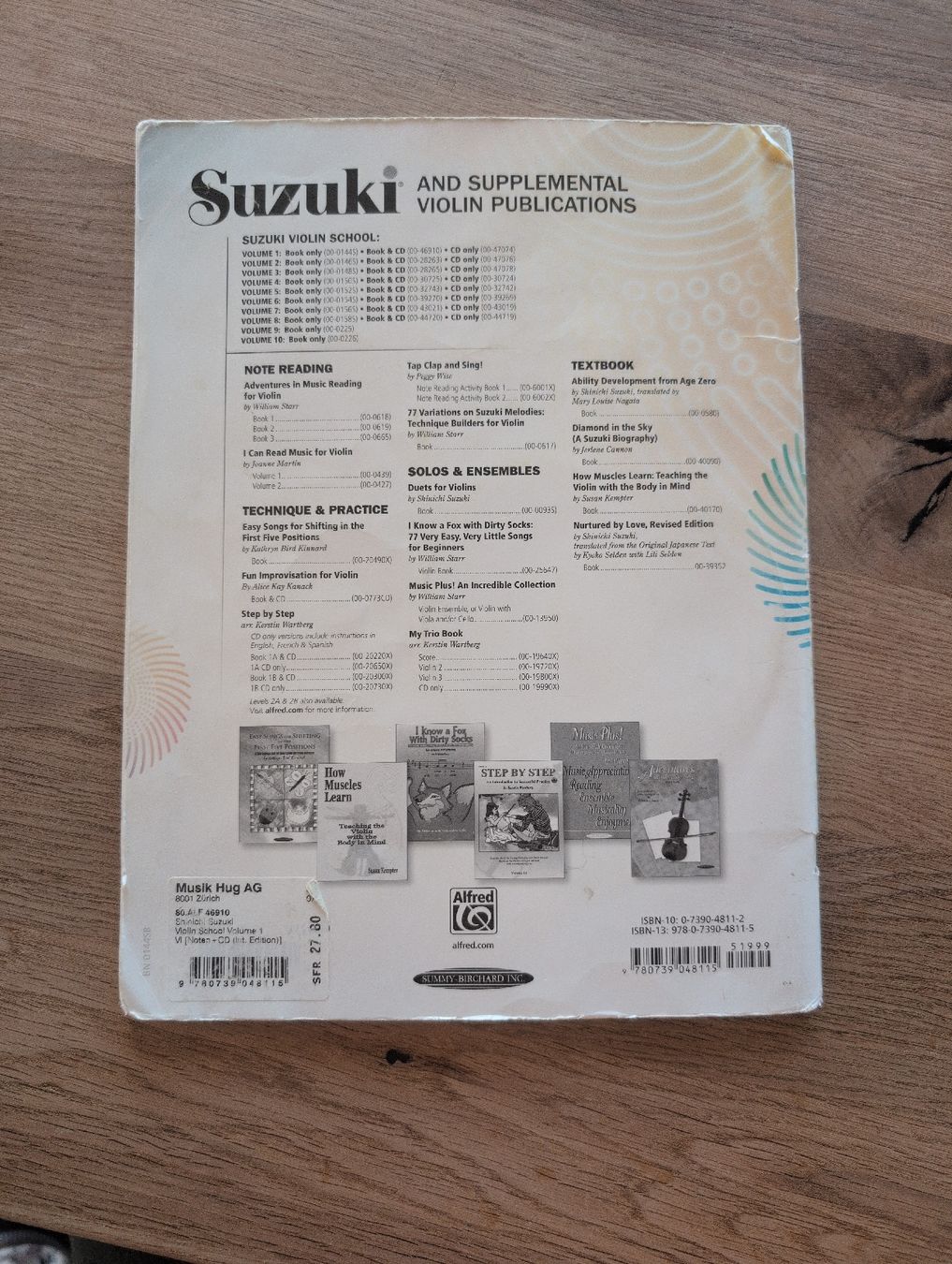 Libri: Suzuki Violin School, Band 1, mit CD - Gebraucht – Usato da Bellmund venduto da Jegga 1