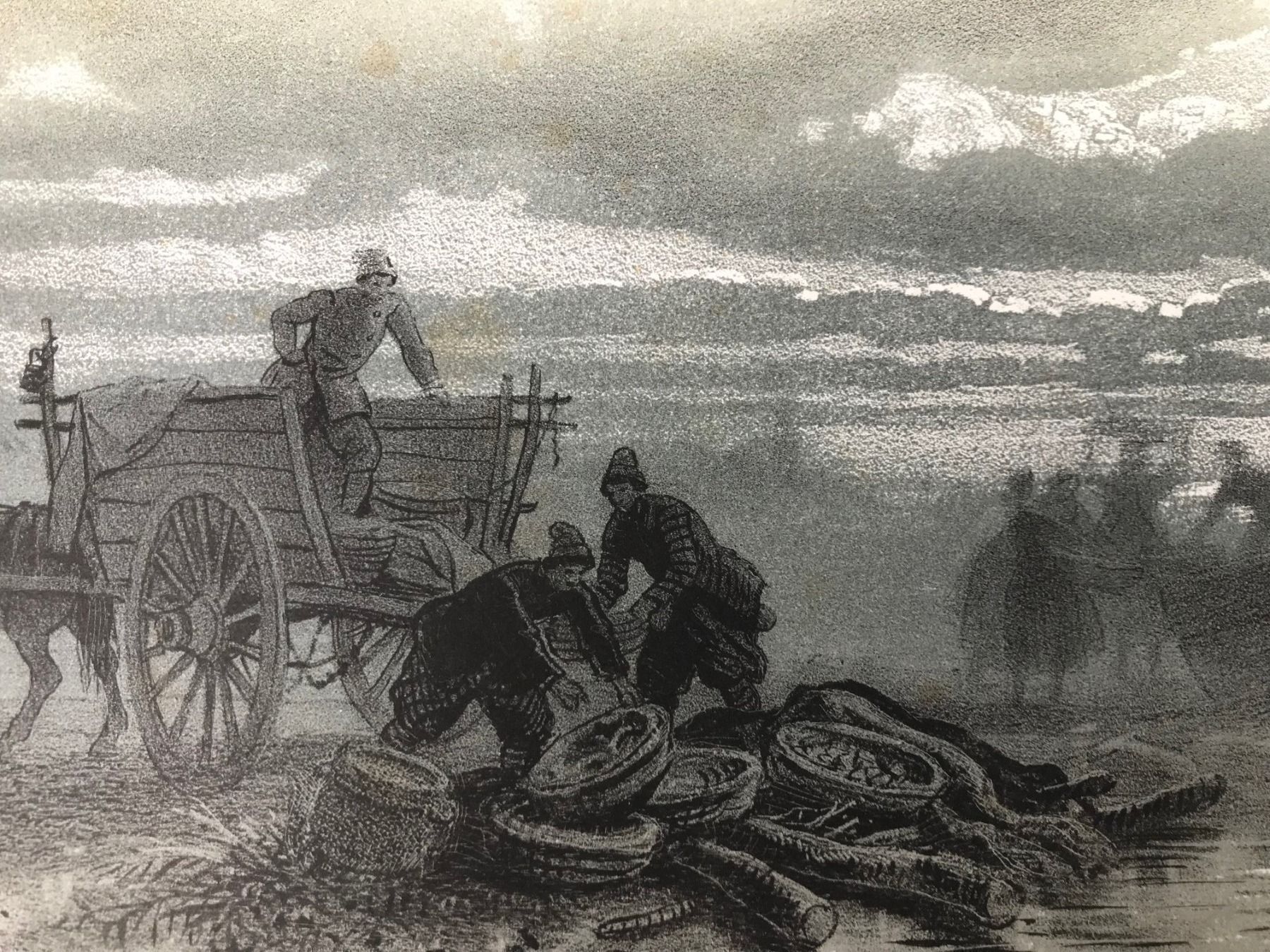 Grafiken & Lithographien: Litho 'Le retour de la pèche' – Gebraucht aus Thalwil von Peter0911 1