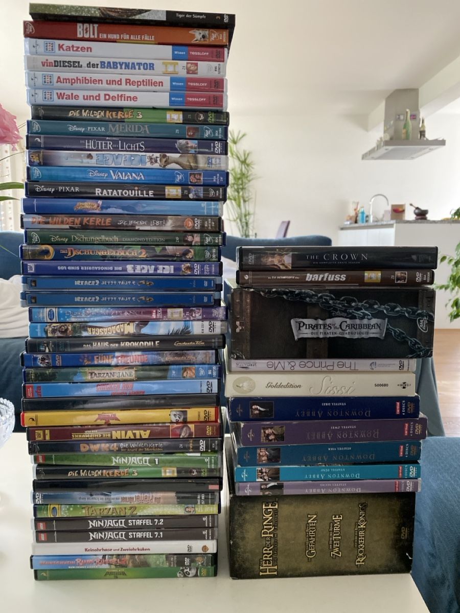 Alle DVDs: DVD Sammlung – Gebraucht aus Zürich von dima04