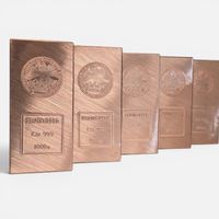 Investitionsset - 5kg Kupferbarren. 99,9 % inkl. Zertifikat