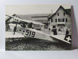 Flugzeug , Doppeldecker Häfeli DH - 3 , Kurierfl , Felpost