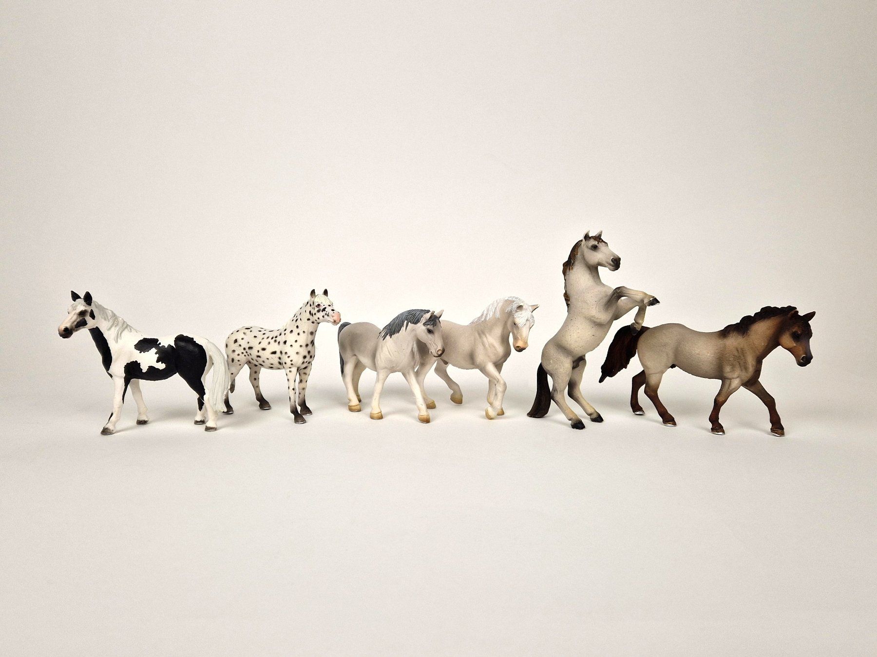 Schleich Giocattoli: 6 Schleich-Pferden (2005-2016) – Usato da Basel venduto da Restwert_Basel