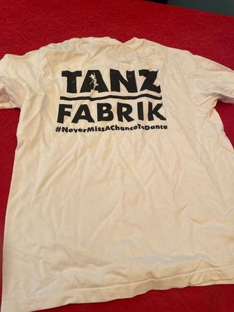 Kinder Tanz Fabrik T-Shirt weiss 134/140