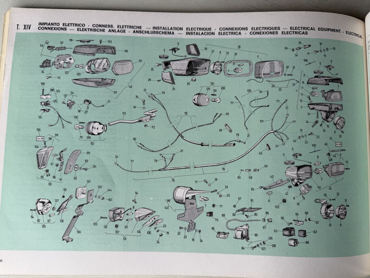 Piaggio Mofas: Werkstatthanbuch Piaggio Ciao,Bravo,Boxer 1976 – Gebraucht aus Schwadernau von Spitz64 4
