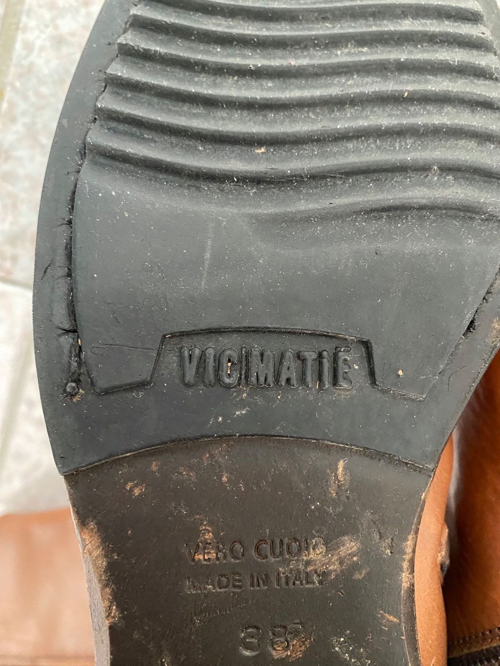 Vic Matié Scarpe da donna: VIC MATIÉ Y2K Leder Stiefel Boots – Usato da Besazio venduto da lionheart63 6