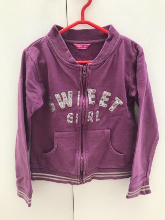 Jacke/Pullover lila Gr.128