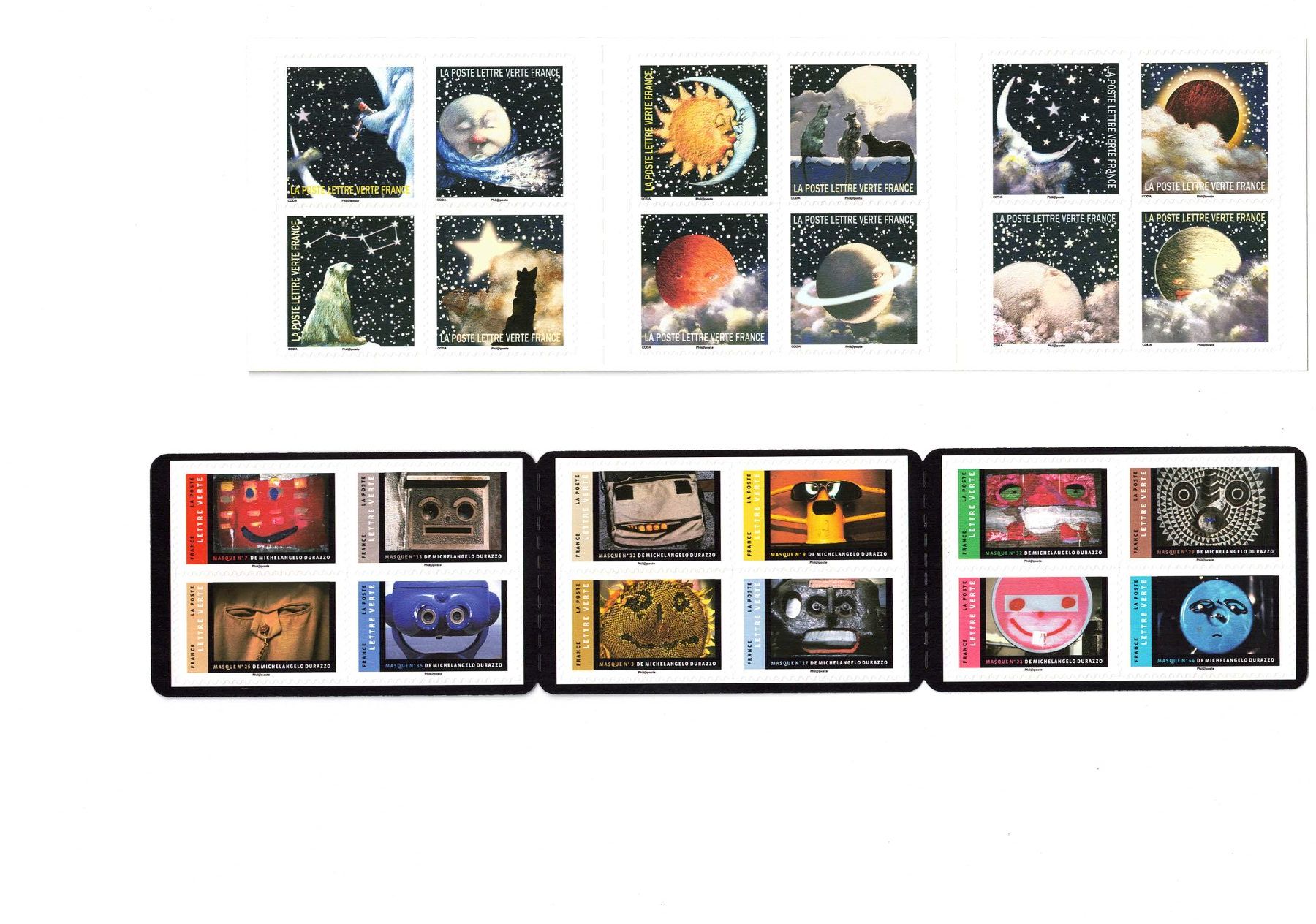 Tous les timbres: Carnets France 2016 - 2017 neufs ** – Neuf (Voir description) à CHENE-BOURG par Praslin