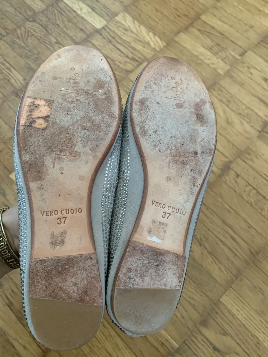 Scarpe da donna: Echtleder ballerina rebecca white – Usato da Zürich venduto da Nikuska32 4