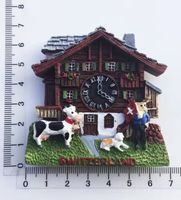 Kühlschrankmagnet Schweiz | Souvenir | NEU | Chalet