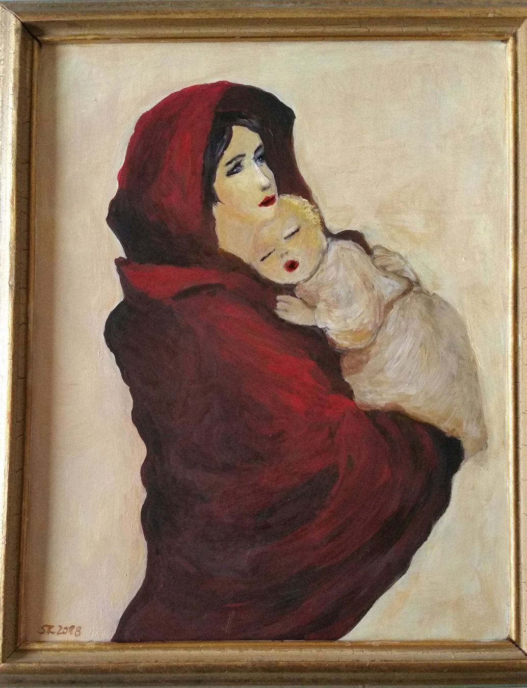 Dipinti: Bild MADONNA VON DER STRASSE – Nuovo (secondo la descrizione) da Thalwil venduto da Susann0815