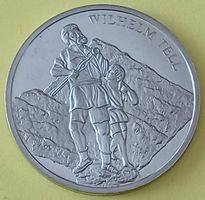 Sammlermünze - Wilhelm Tell - Rütlischwur - PP - 1998