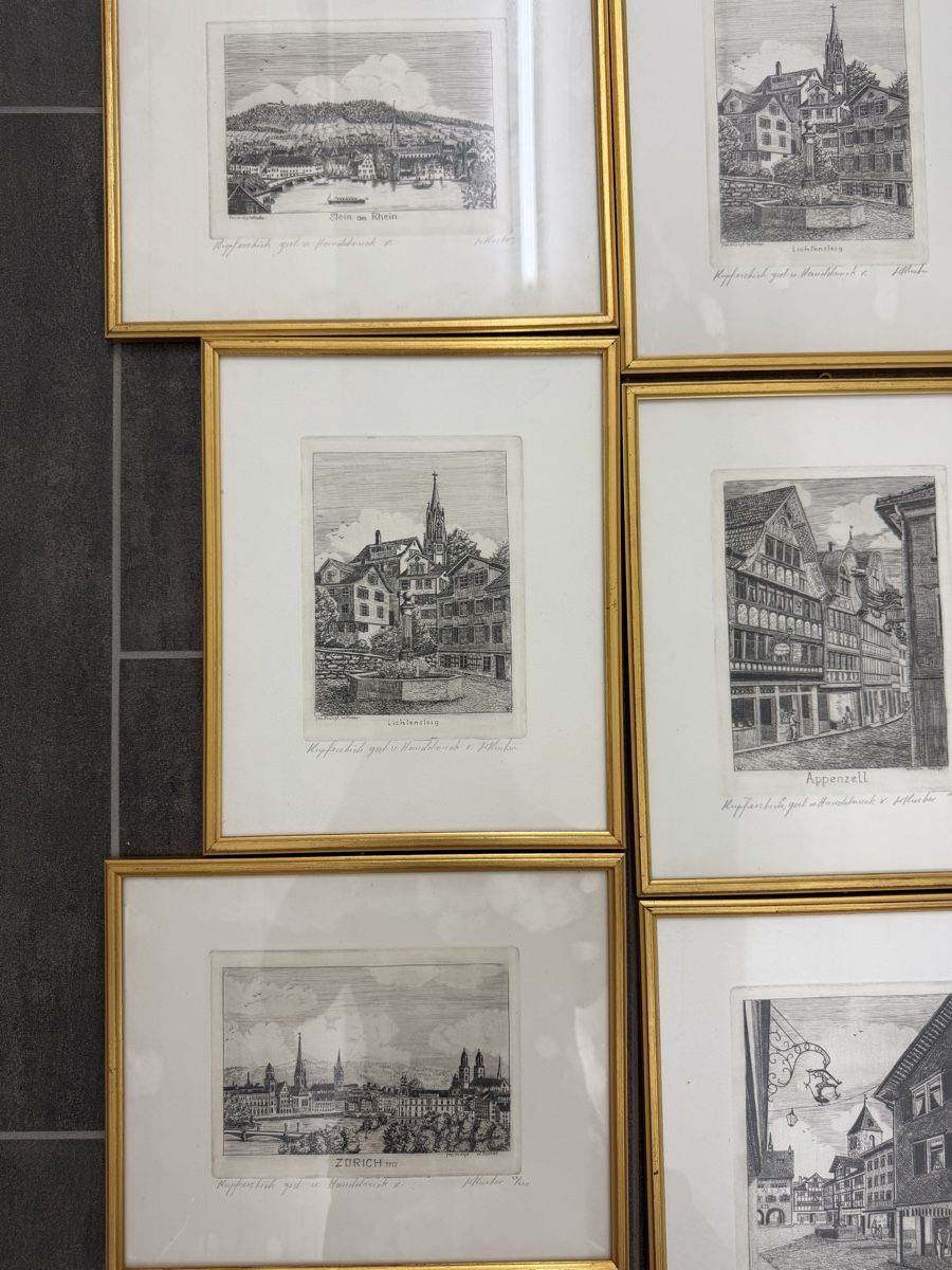 Gravures: Ab 1.- Sammlung  Kuster Kupferstiche – D'occasion à Horn par HanSolo. 2