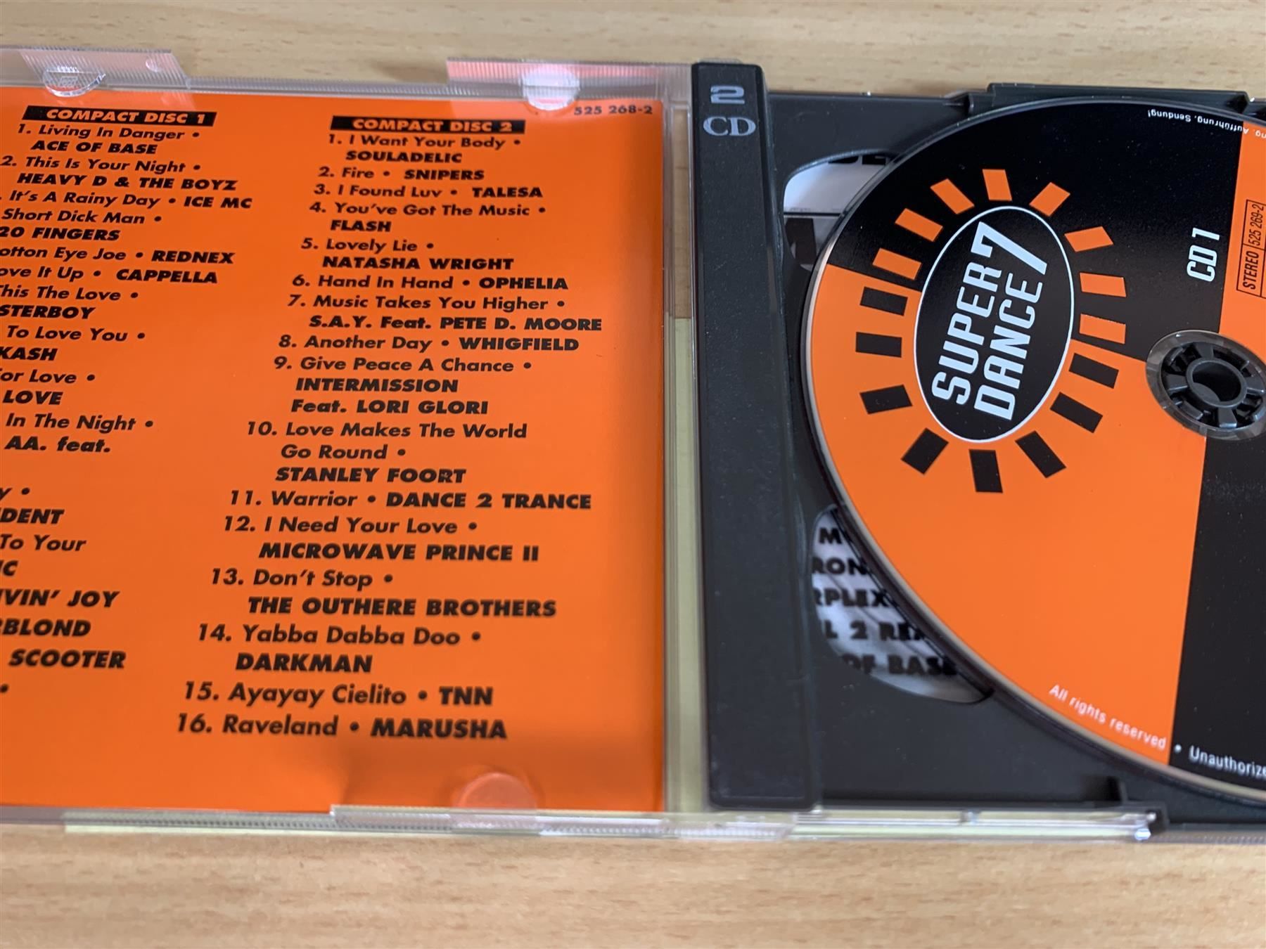CD: Various – Super Dance Plus 7 - 2 CD – Usato da Rikon im Tösstal venduto da Alpenmutz 2