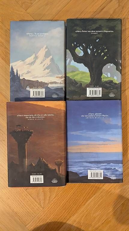 Libri: Harry Potter 1-5, ed. Salani – Usato da Breganzona venduto da SamuelEberhardt 1
