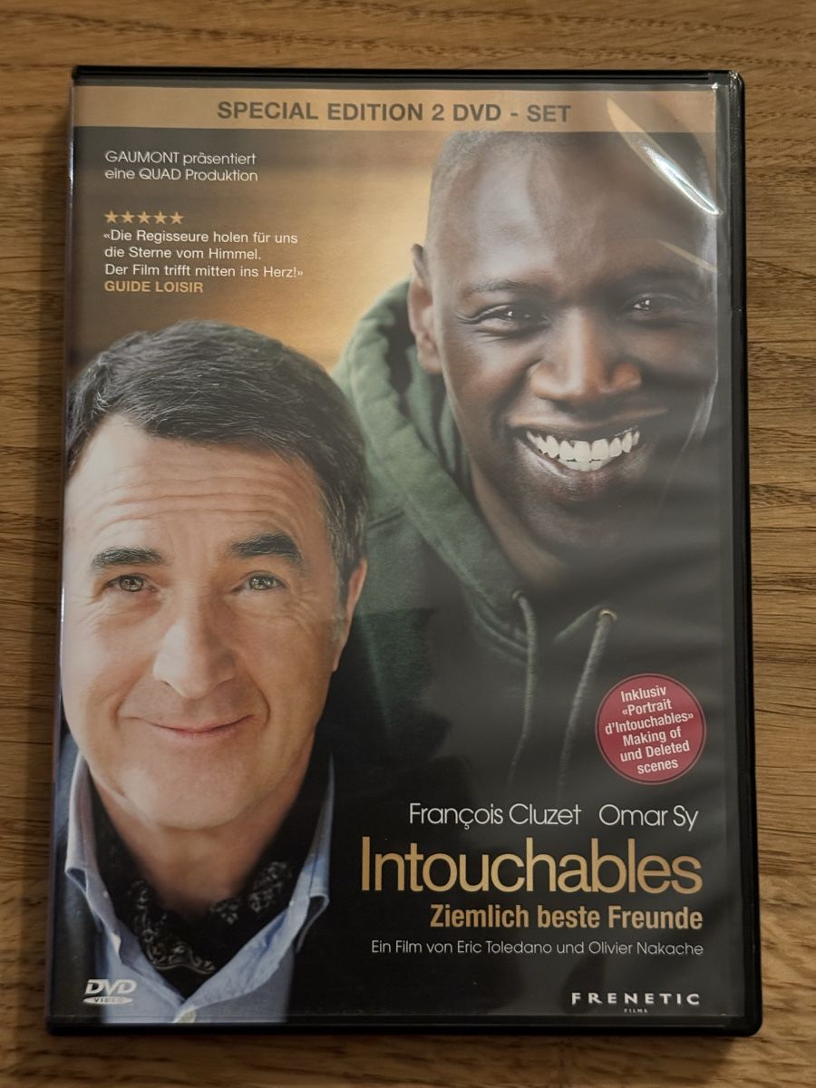 Tutti i DVDs: DVD Ziemlich beste Freunde - Intouchables,Special Edition – Usato da Wädenswil venduto da dom_pz5d