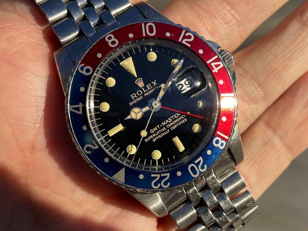 ROLEX GMT MASTER PCG-CASE, GILT “SWISS ONLY” DIAL (Gebraucht) in Luzern ...