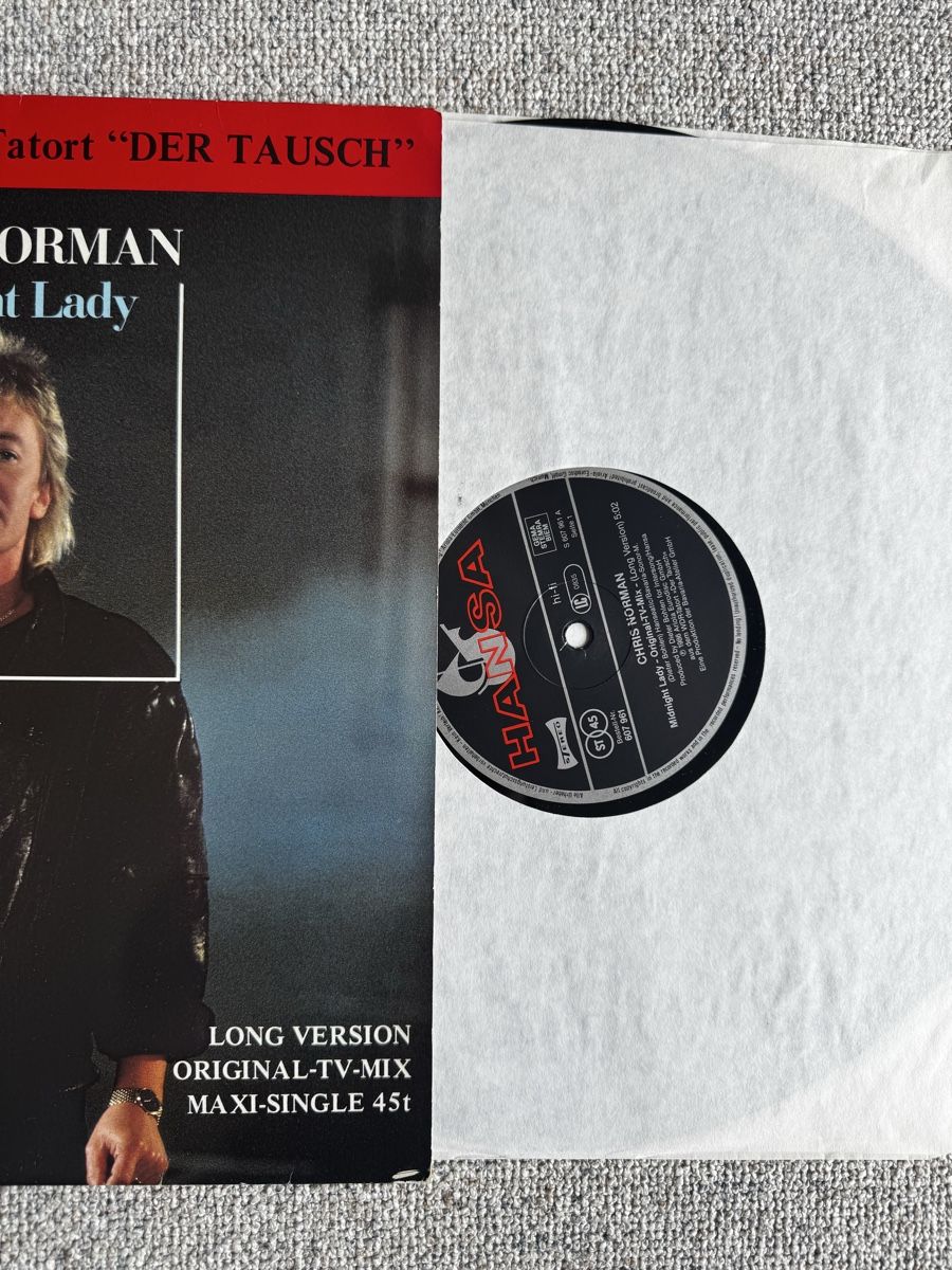 Schallplatten: Chris Norman -  Midnight Lady - 12" Maxi - 80s – Gebraucht aus Rorbas von BlackstarRecords 2