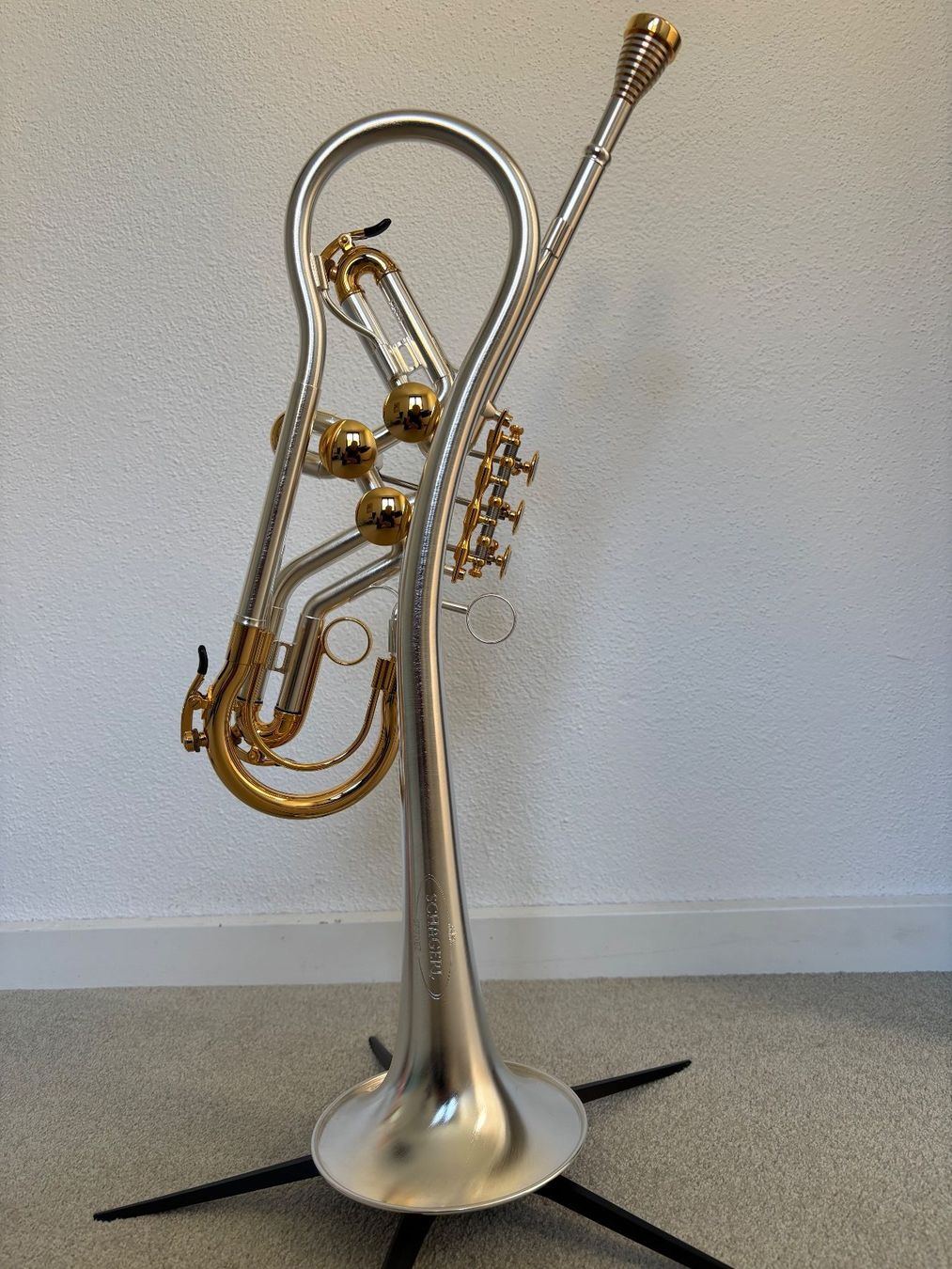 Musikinstrumente: Trompete Bb Schagerl Spyder – Gebraucht aus Locarno von Mulg 3
