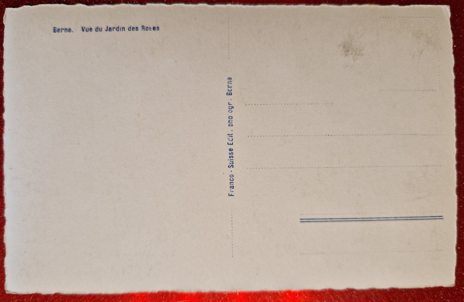 Cartoline postali: Bern Ausblick vom Rosengarten Top – Nuovo (secondo la descrizione) da Melchnau venduto da Fishel 1